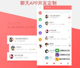 即时聊天软件开发即时聊天软件开发定制 价格 1000元 个