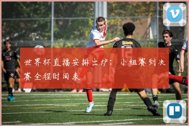 世界杯直播安排出炉：小组赛到决赛全程时间表