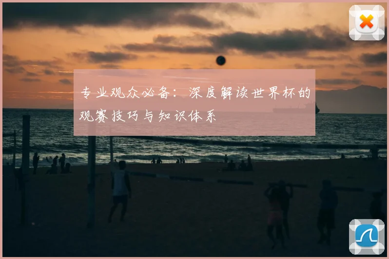 专业观众必备:深度解读世界杯的观赛技巧与知识体系