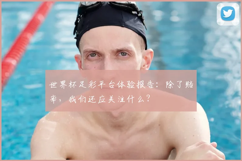 世界杯足彩平台体验报告：除了赔率，我们还应关注什么？
